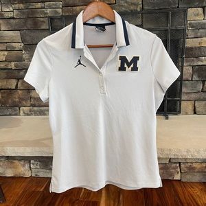 2 Michigan Jordan Polos - Women’s Cut